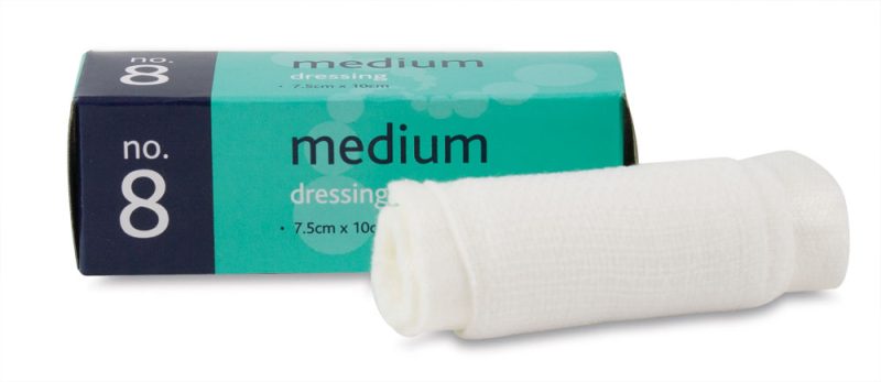 No. 8 Medium Dressing - Boxed