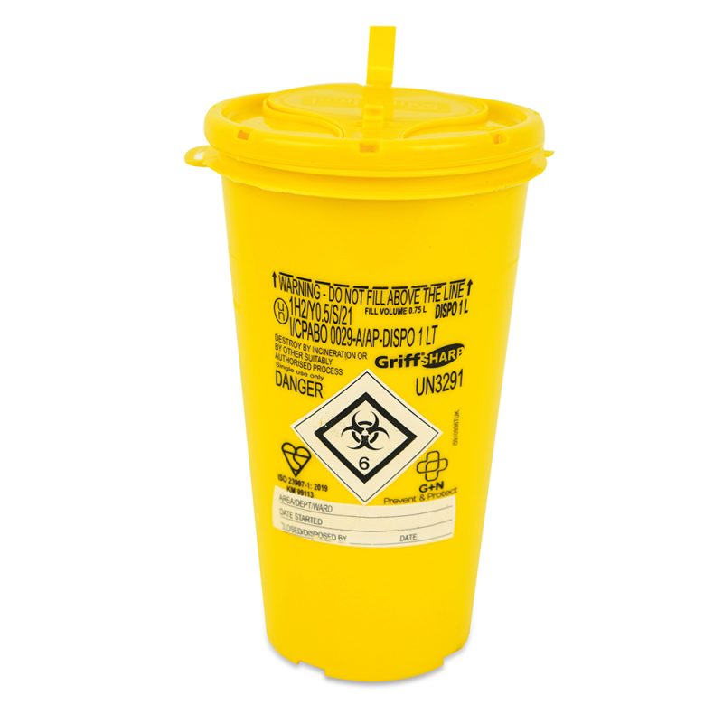 Sharps Container - 1Ltr