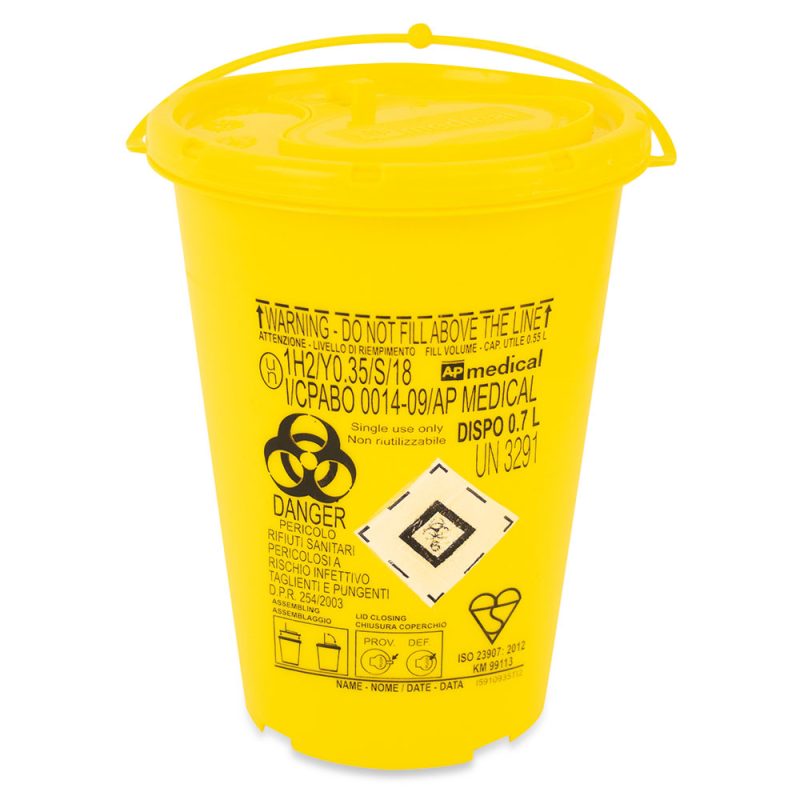 Sharps Container - 0.7ltr