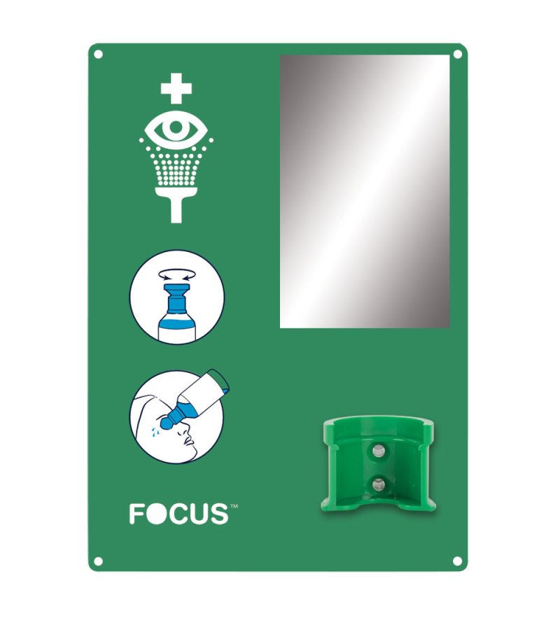 Focus Eye Wash Station with Bracket - Empty