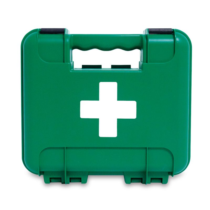 Masterchef Catering BS8599-1 First Aid Kit - Small - Titan Box - Small - Green